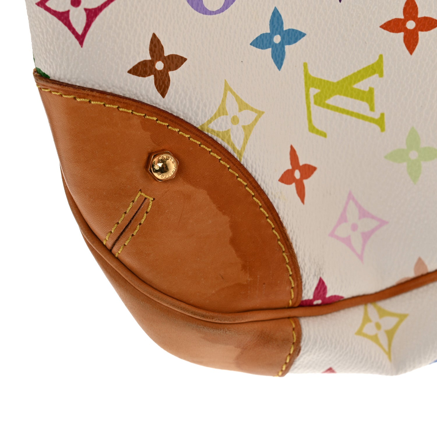 Louis Vuitton Monogram Multicolor Greta White 10 of 11