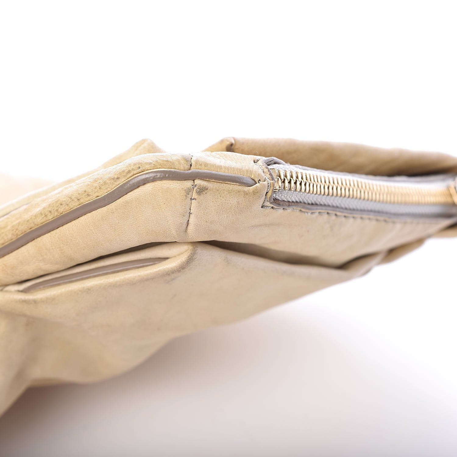 Givenchy Tumbled Sheepskin Clutch Beige 8 of 14