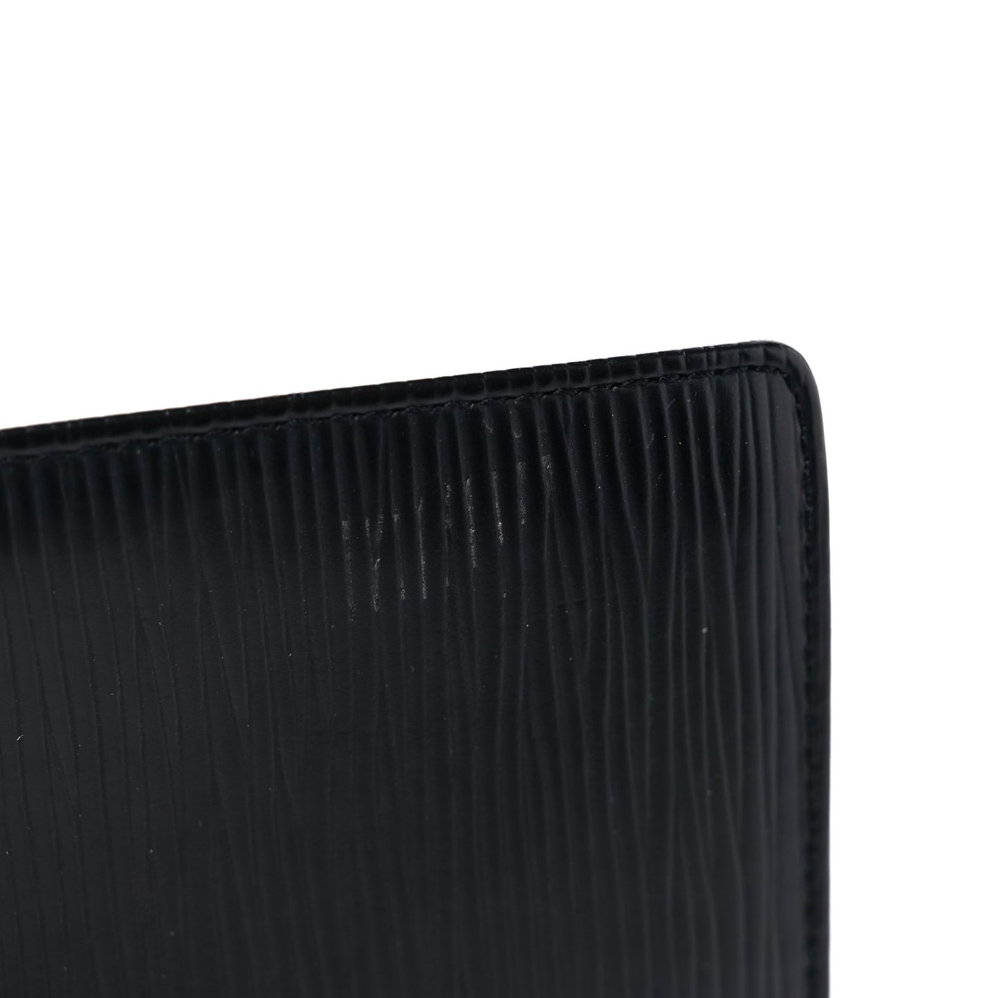 Epi Checkbook Organizer Wallet Black