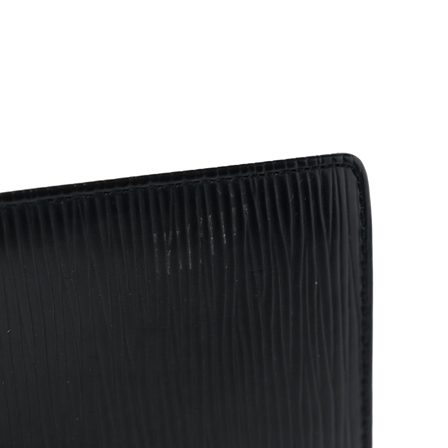 Louis Vuitton Epi Checkbook Organizer Wallet Black 13 of 13