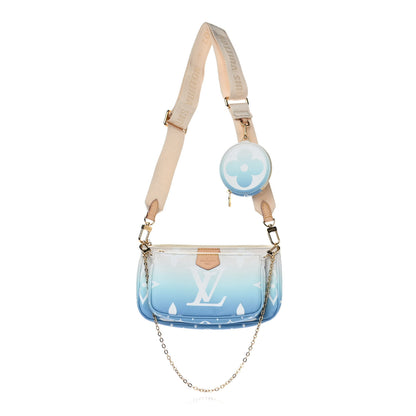 Louis Vuitton Monogram Giant By The Pool Multi Pochette Accessories Blue 1 of 11