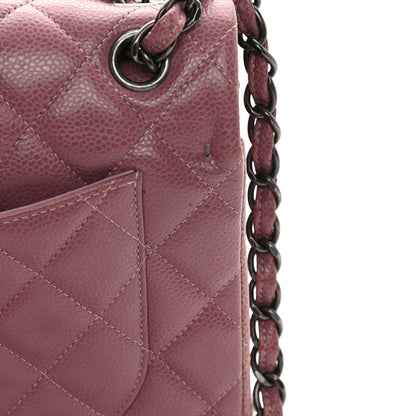 Chanel Caviar Quilted Jumbo Double Flap Light Purple 16 of 20