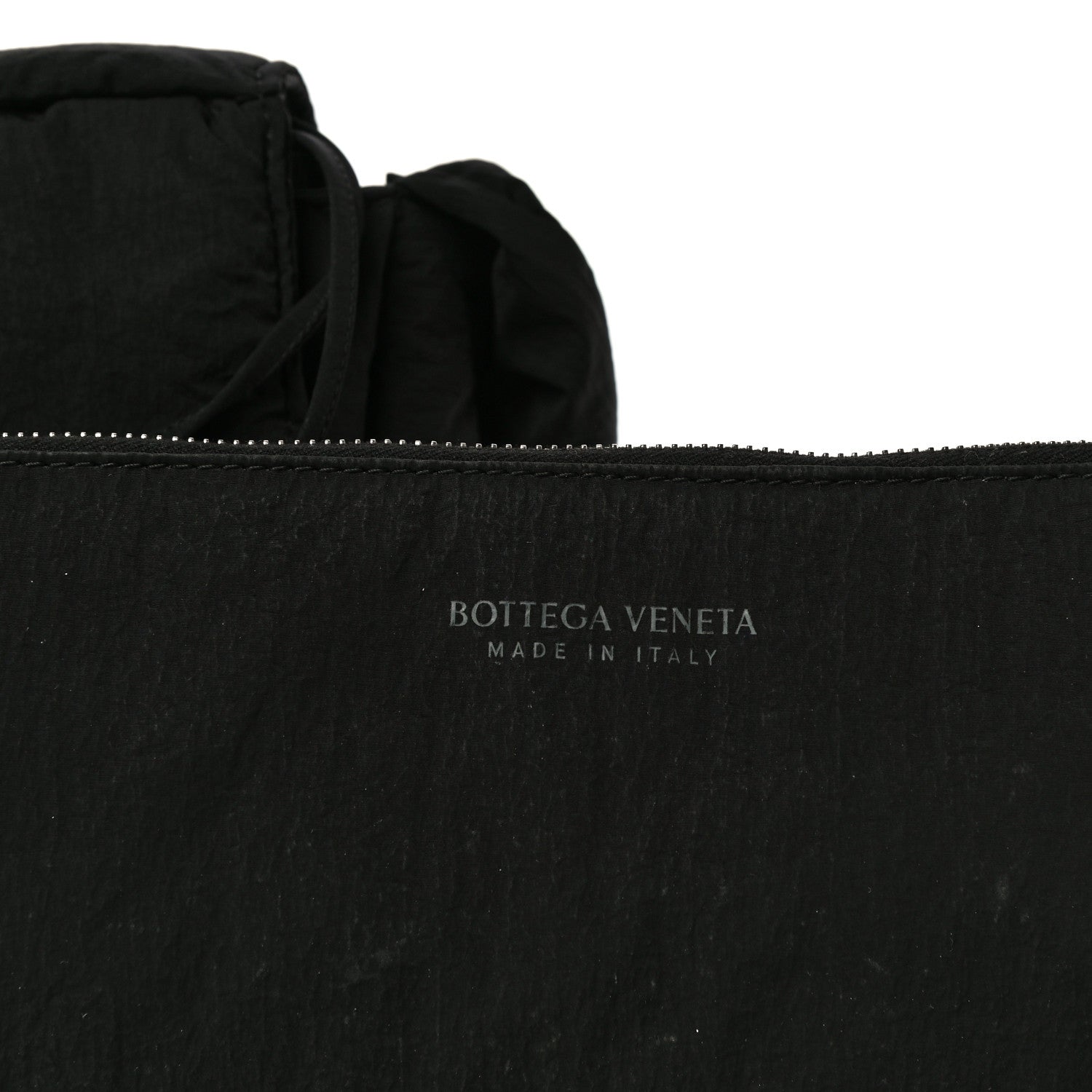 Bottega Veneta Nylon Intrecciato Padded Tech Cassette Bag Black 9 of 12