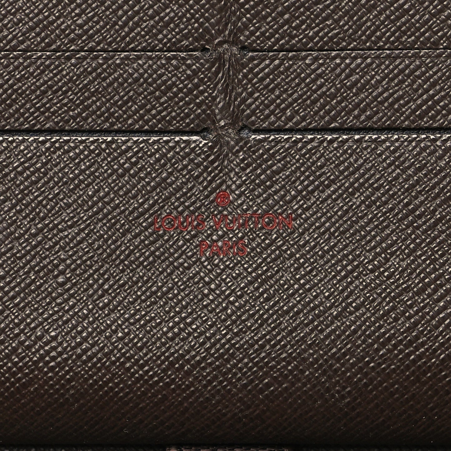 Damier Ebene Zippy Organizer Wallet