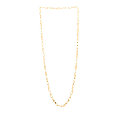 Cartier 18K Yellow Gold SM Santos De Cartier Link Necklace 3 of 6