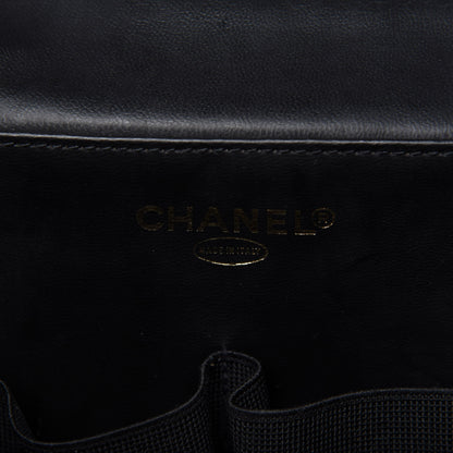 Chanel Caviar CC Vanity Train Case Black 8 of 10
