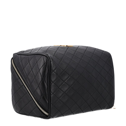 Saint Laurent Lambskin Quilted Gaby Vanity Case Black 4 of 11