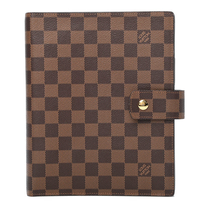 Louis Vuitton Damier Ebene Large Ring Agenda Cover 1 of 8