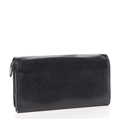 Balenciaga Chevre Classic Hardware Classic Hardware Money Wallet Black 3 of 10