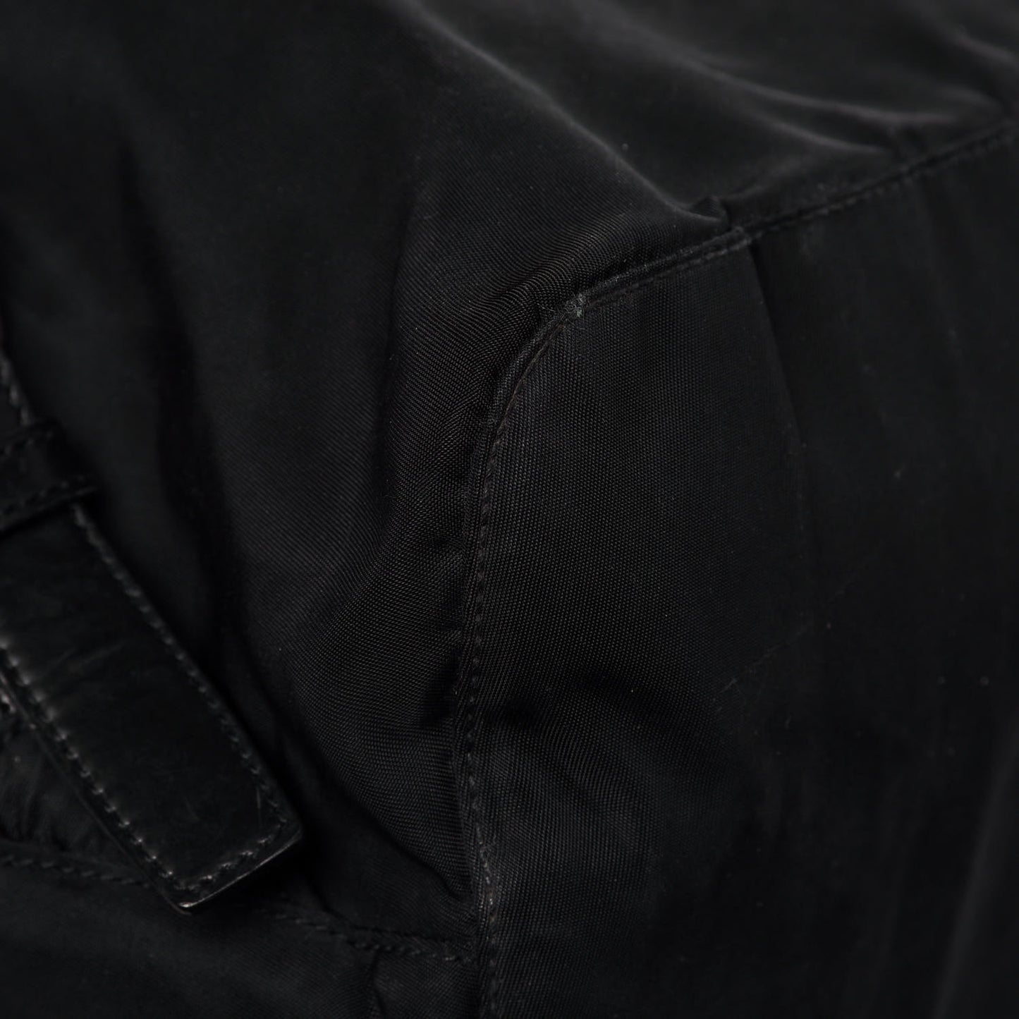 Nylon Vela Medium Backpack Black
