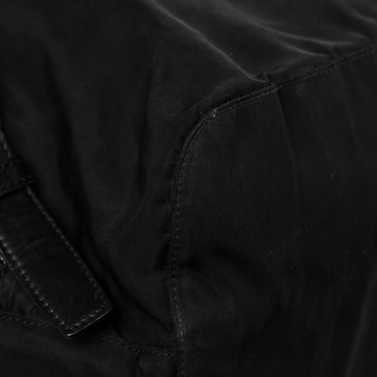 Prada Nylon Vela Medium Backpack Black 10 of 15