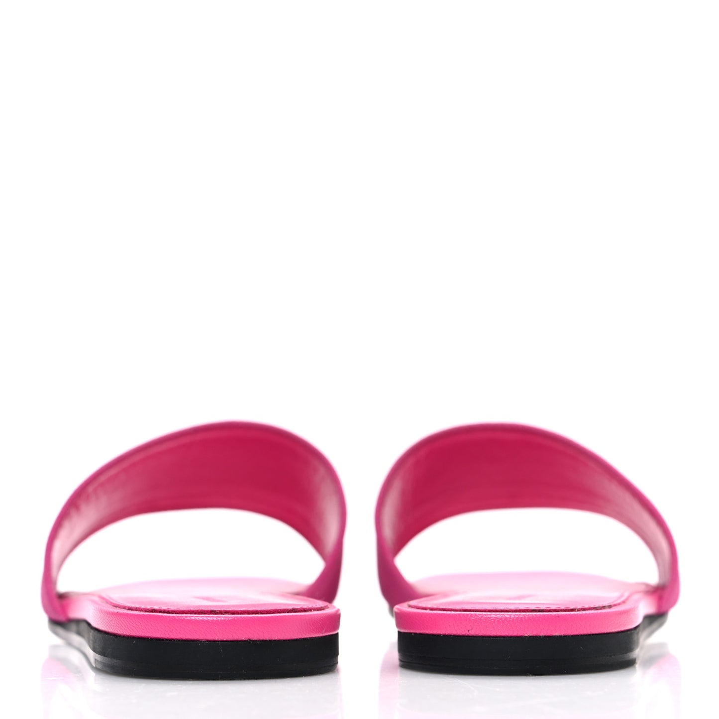 Canvas 4G Logo Mule Sandals 36 Neon Pink