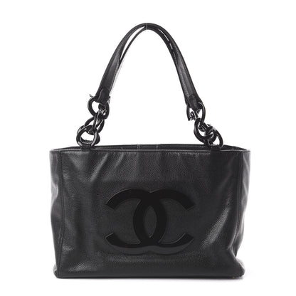 Chanel Caviar Bekko Chain Tote Black 1 of 9