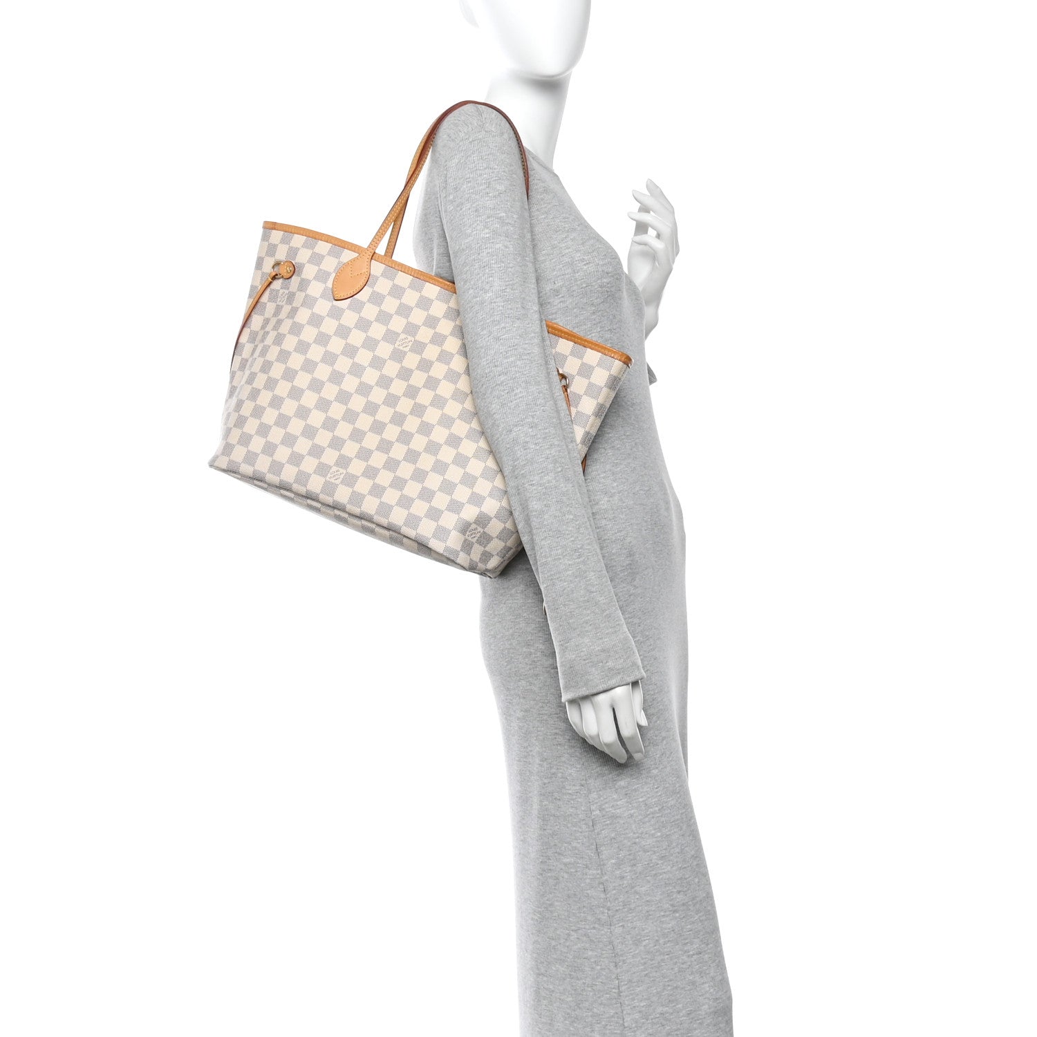 Louis Vuitton Damier Azur Neo Neverfull MM 2 of 16