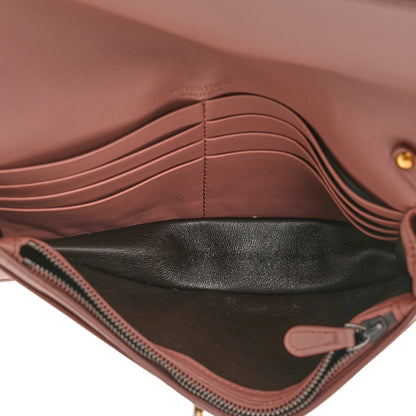 Bottega Veneta Nappa Intrecciato Continental Wallet on Chain Violet 5 of 11