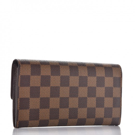 Damier Ebene Sarah Wallet