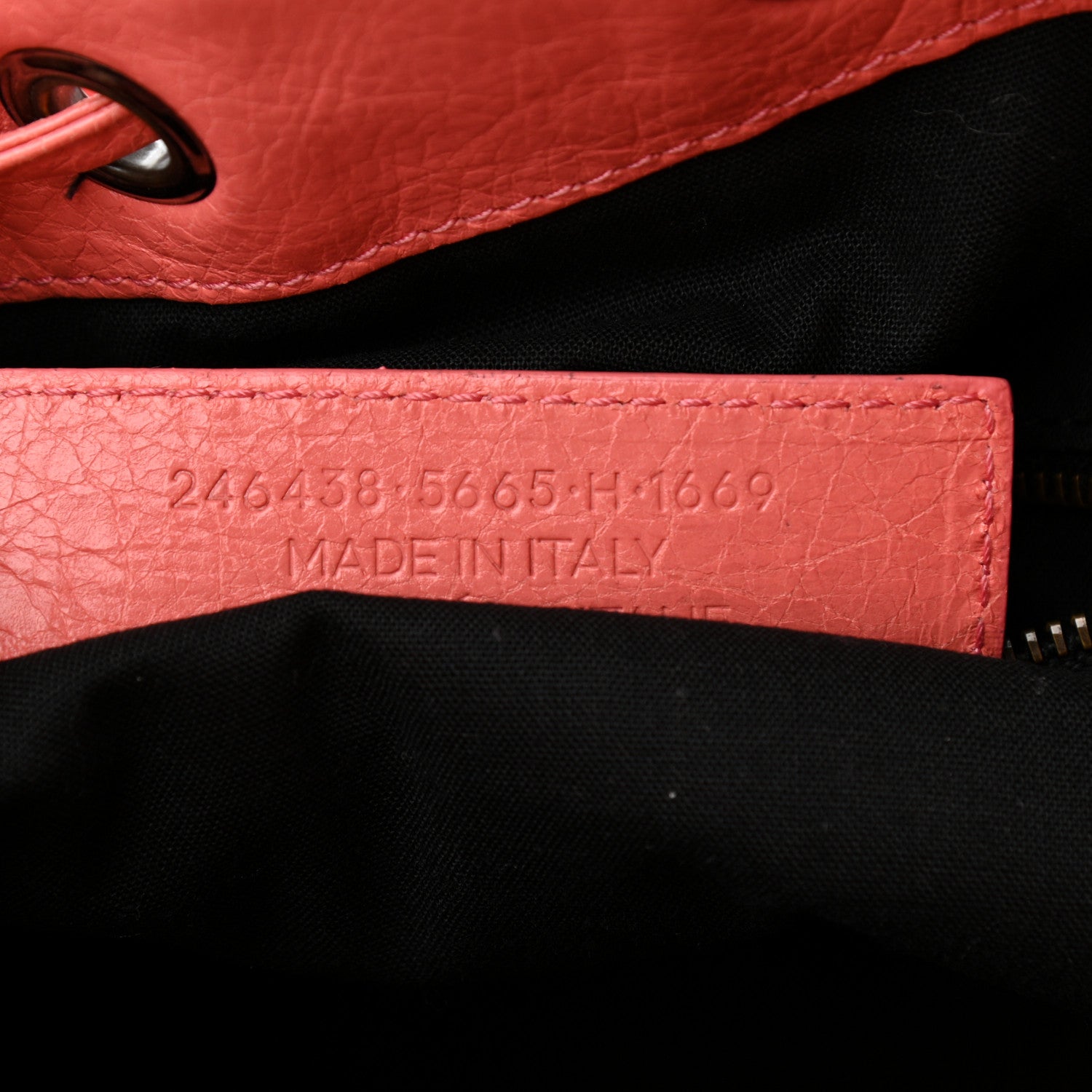 Balenciaga Agneau Classic Hardware Mini Pompon Rose Azalee 7 of 11