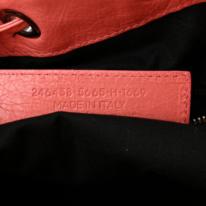 Balenciaga Agneau Classic Hardware Mini Pompon Rose Azalee 7 of 11