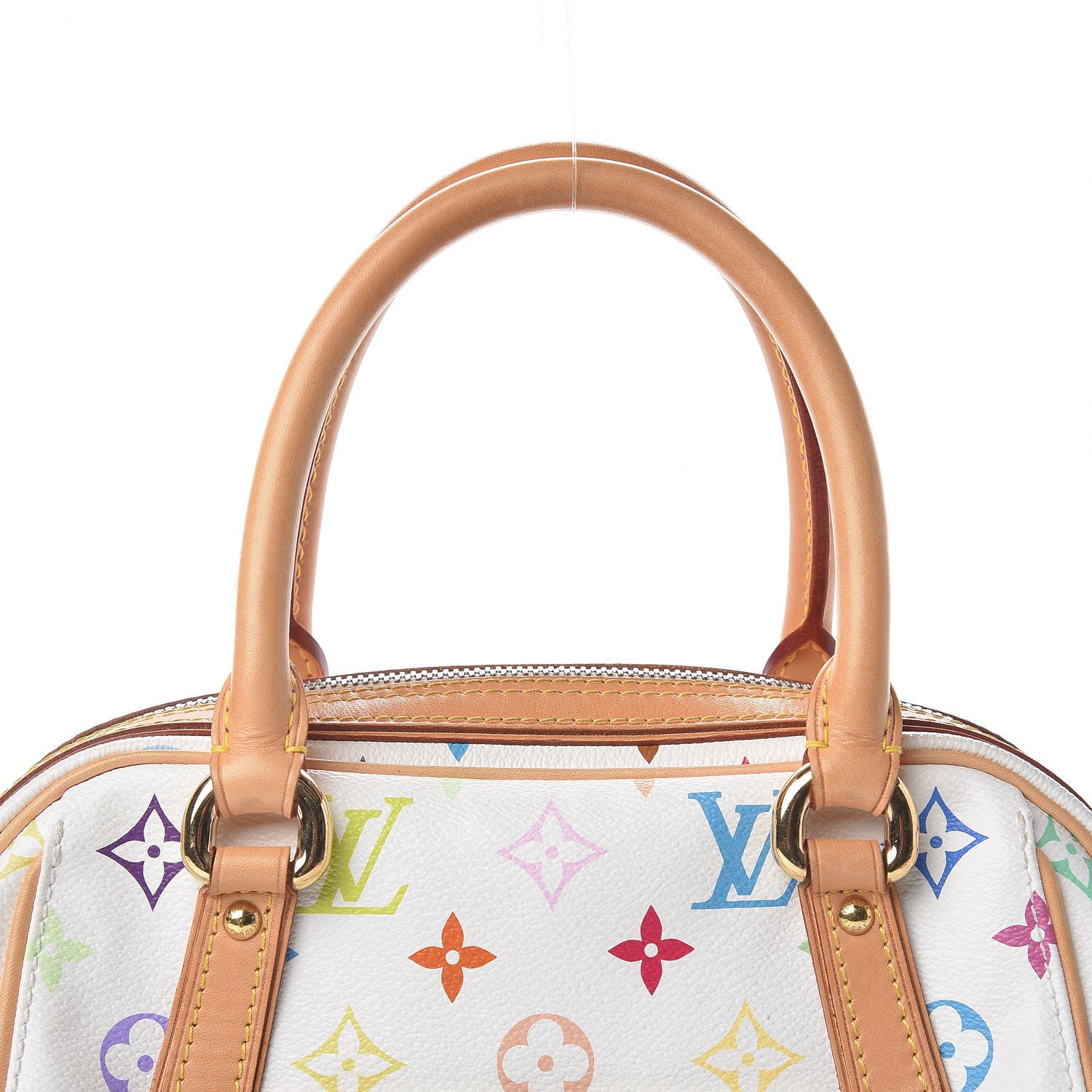 Louis Vuitton Monogram Multicolor Priscilla White 10 of 14