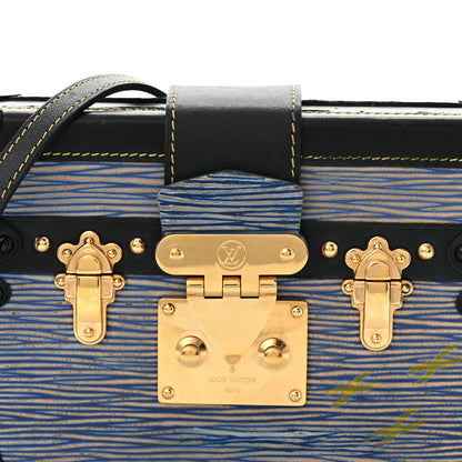 Louis Vuitton Epi Petite Malle Denim Light 7 of 9