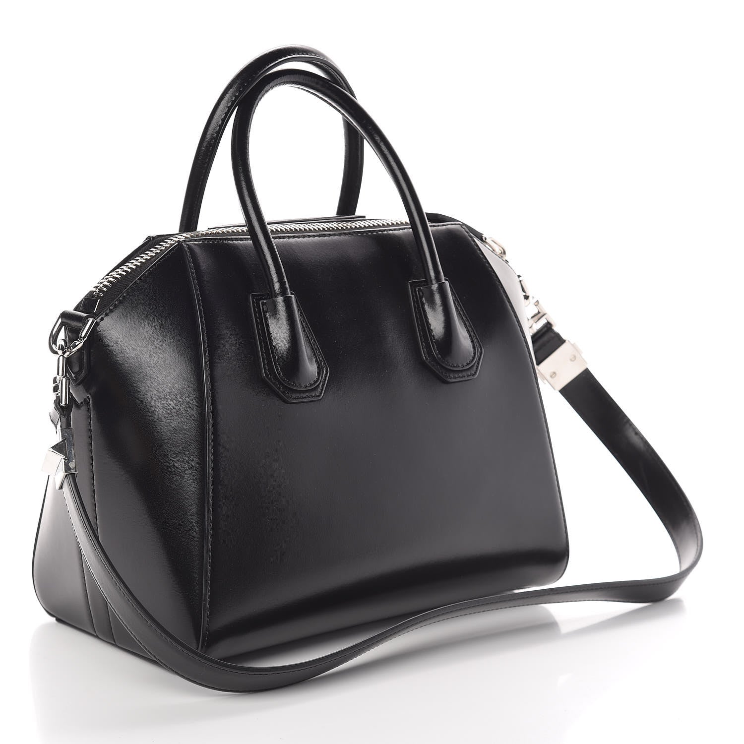 Givenchy Shiny Lord Calfskin Small Antigona Black 3 of 10