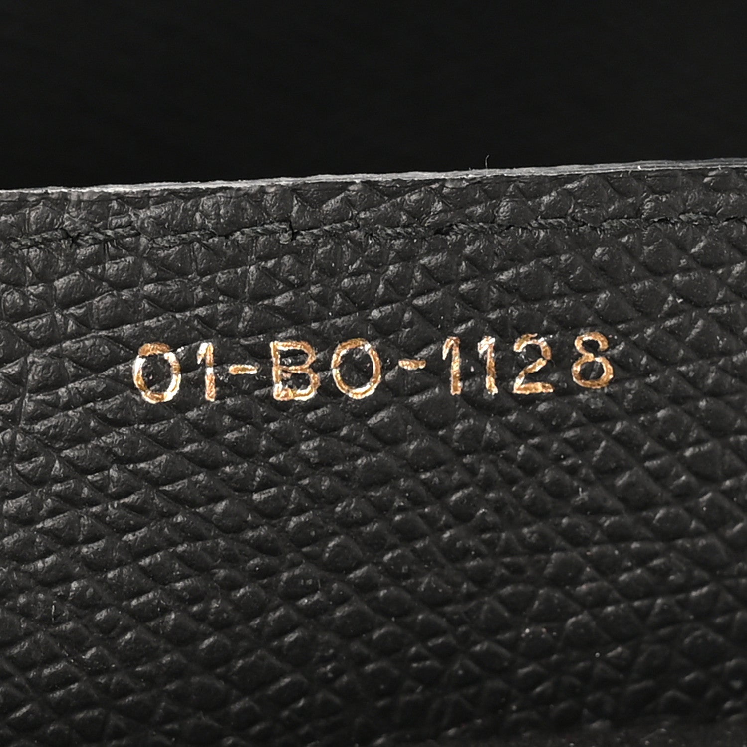 Christian Dior Grained Calfskin Saddle Bag Black 7 of 10