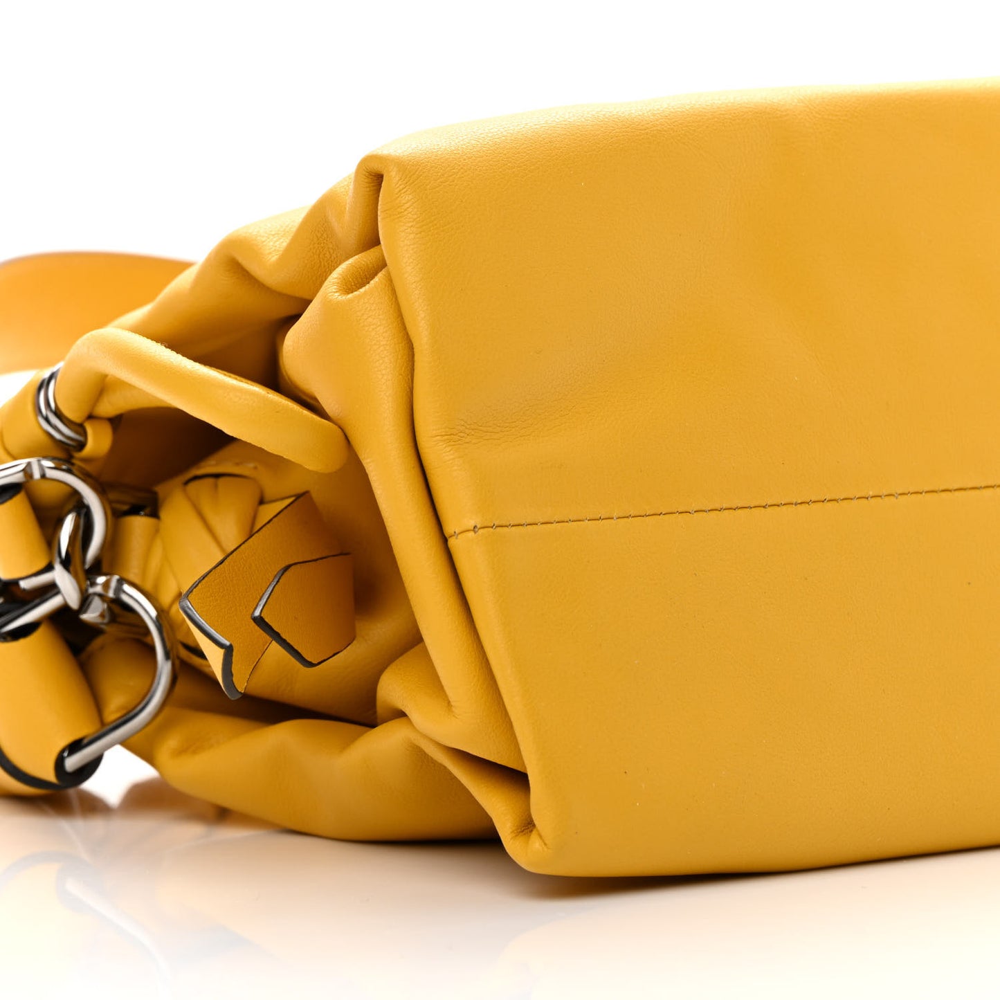 Calfskin Medium ID93 Satchel Sunflower