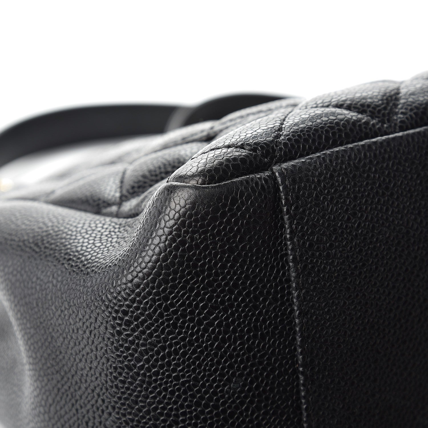 Chanel Caviar Quilted Grand Shopping Tote GST Black 10 of 11