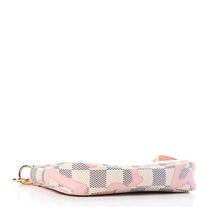 Louis Vuitton Damier Azur Tahitienne Mini Pochette Accessories 4 of 8