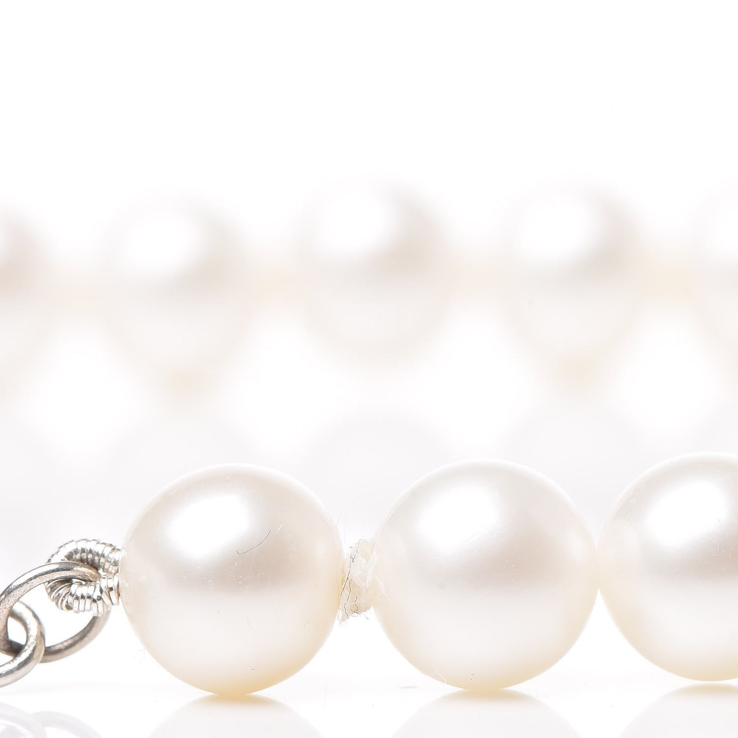 Sterling Silver Freshwater Pearl 6-7mm Ziegfeld Necklace