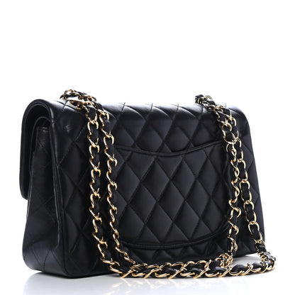 Chanel Lambskin Quilted Small Double Flap Black 2 of 4