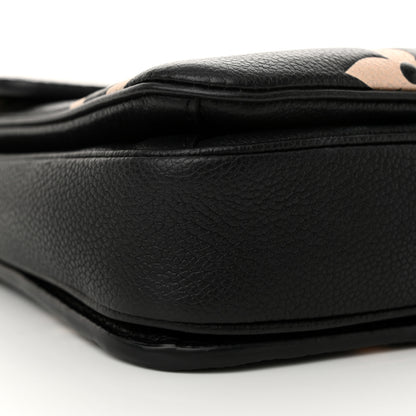 Louis Vuitton Empreinte Monogram Giant Pochette Metis Black Beige 8 of 12