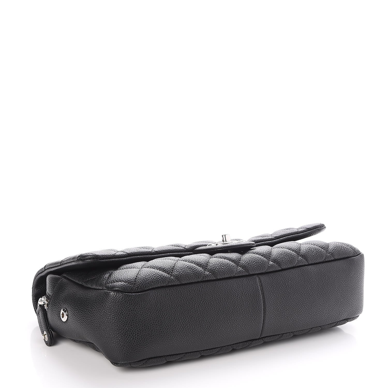 Chanel Caviar Quilted Jumbo Easy Flap Black 4 of 9