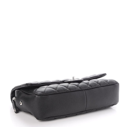 Chanel Caviar Quilted Jumbo Easy Flap Black 4 of 9