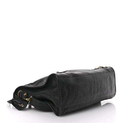 Balenciaga Agneau Classic Gold Hardware City Black 5 of 12
