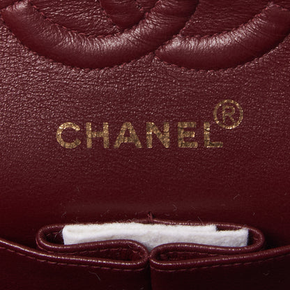 Chanel Lambskin Quilted Small Double Flap Black 7 of 10