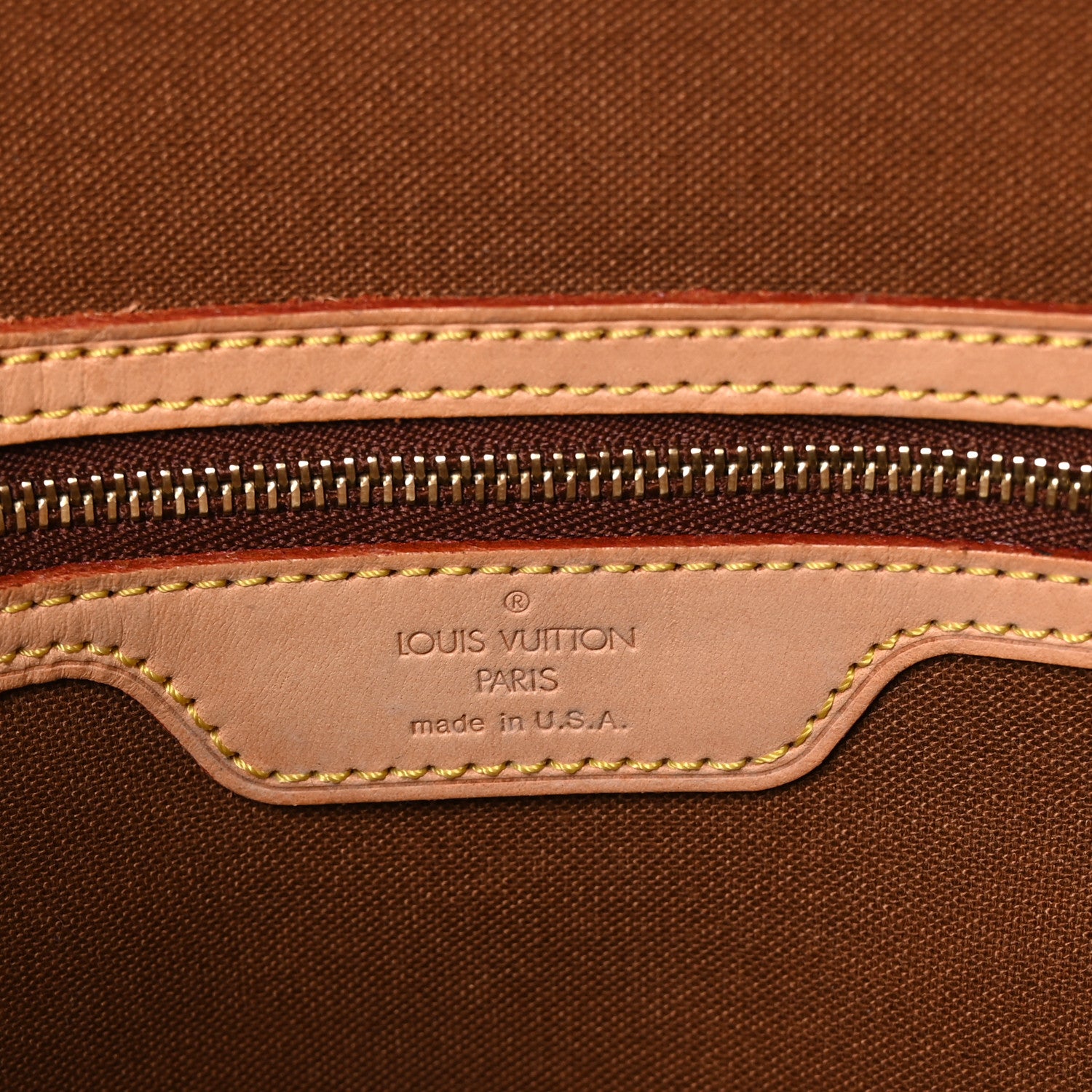 Louis Vuitton Monogram Cabas Mezzo 6 of 10