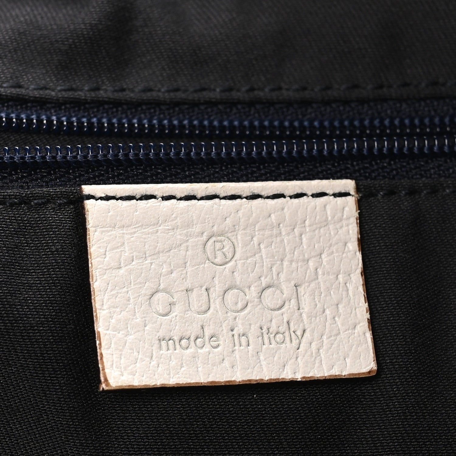 Gucci Calfskin Large Abbey Tote White 6 of 10