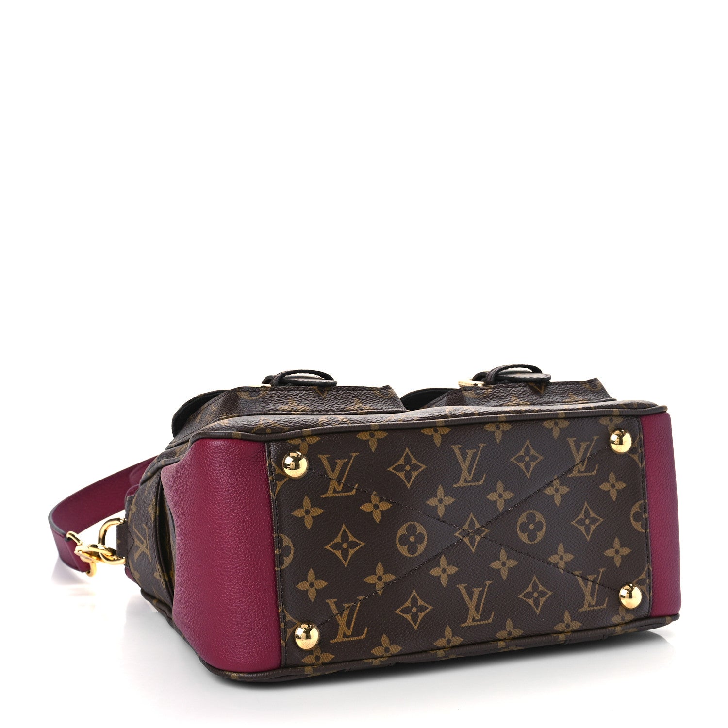 Louis Vuitton Monogram Manhattan NM Raisin 5 of 10