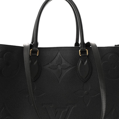 Louis Vuitton Empreinte Monogram Giant Onthego GM Black 8 of 12