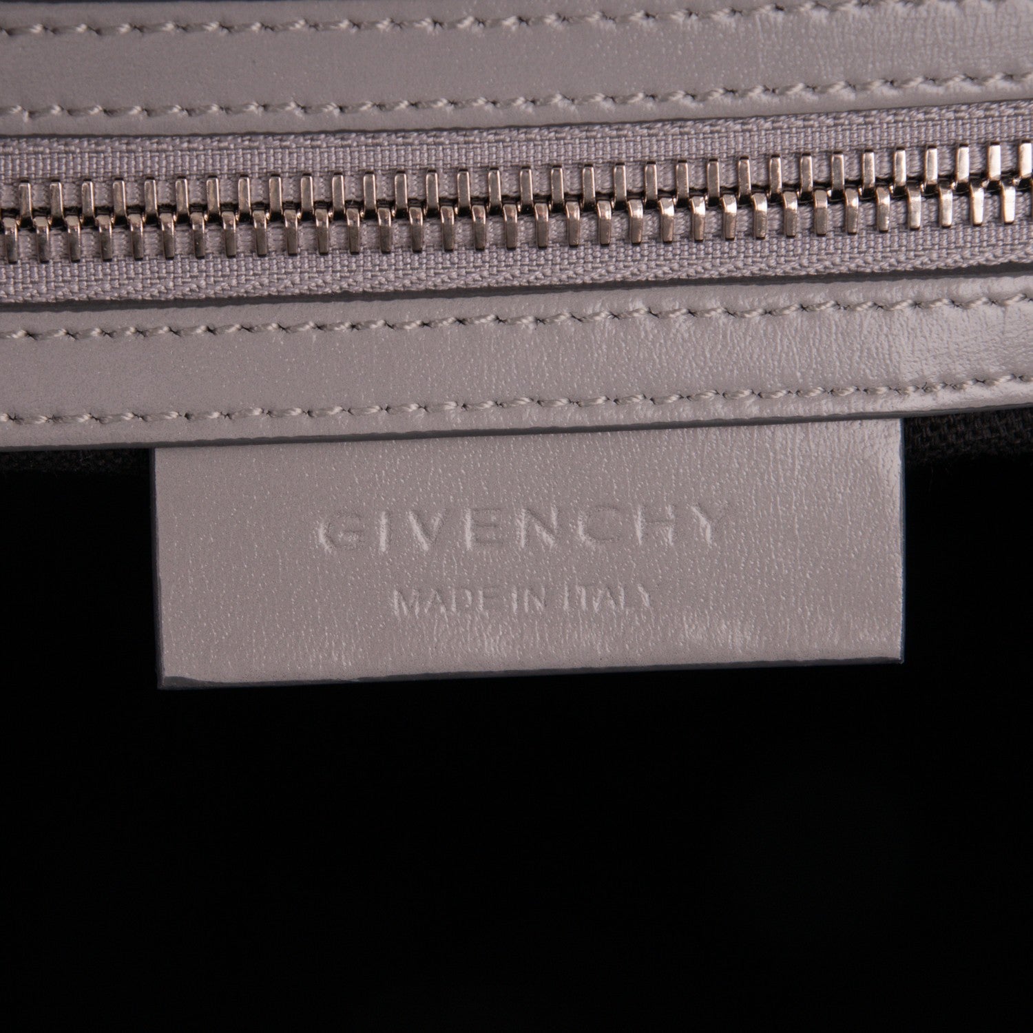 Givenchy Shiny Lord Calfskin Medium Antigona Pearl Grey 6 of 7