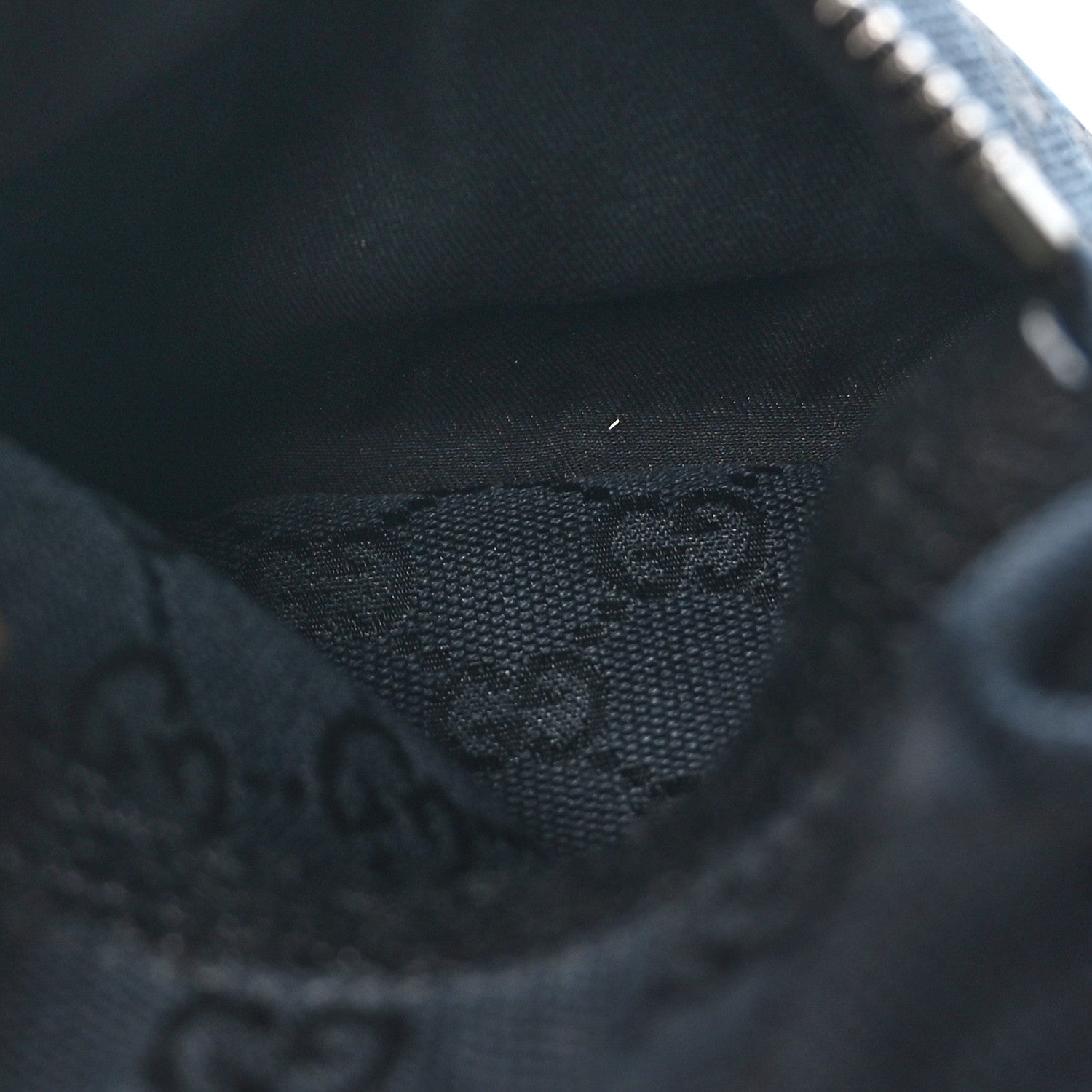 Gucci GG Monogram Double Pocket Belt Bag Black 6 of 13