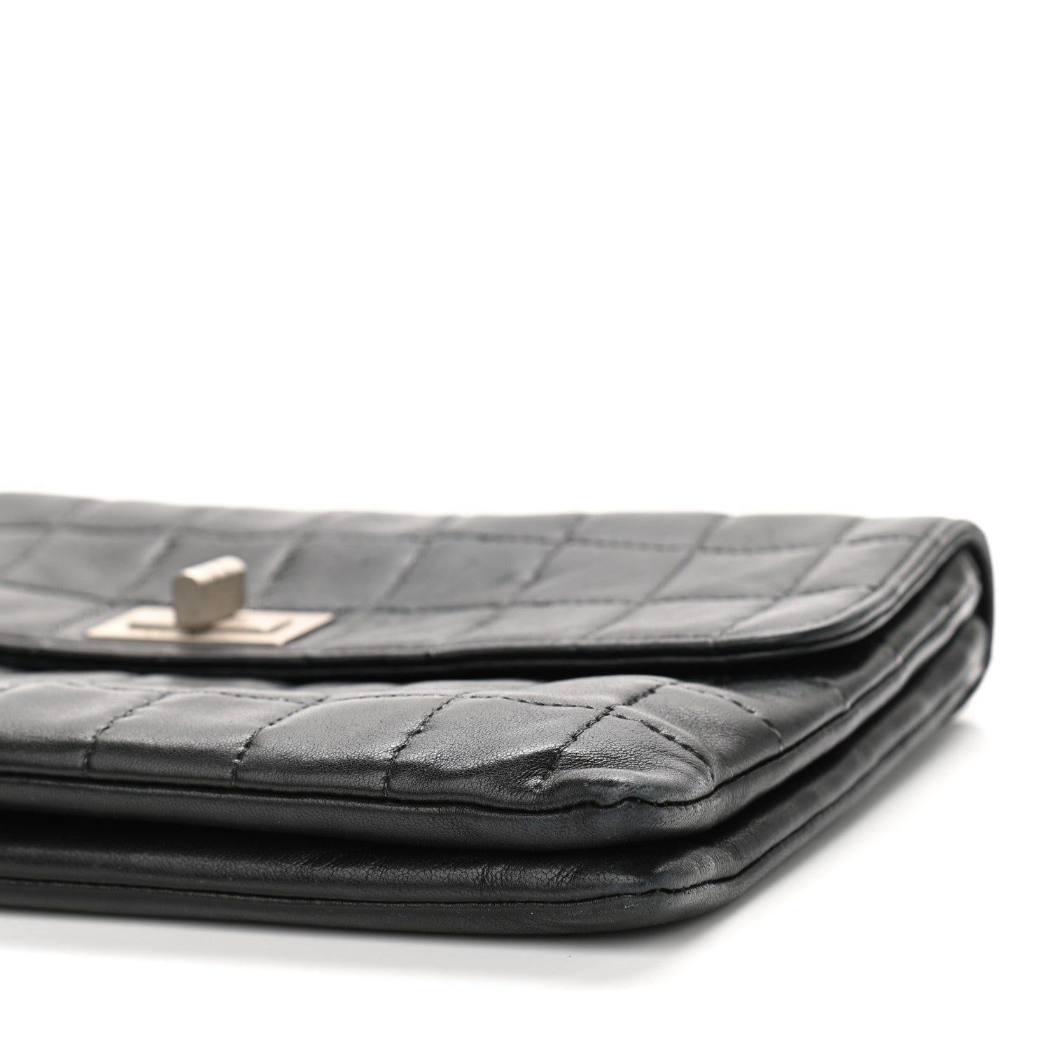 Chanel Lambskin Chocolate Bar Mademoiselle Flap Black 10 of 10