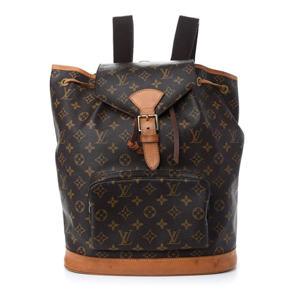 Louis Vuitton Monogram Montsouris GM Backpack 1 of 9