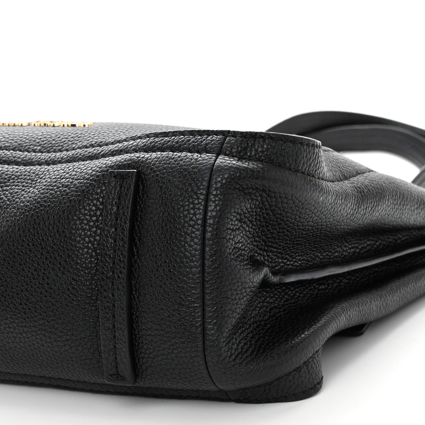 Grained Calfskin The Director Tote Black