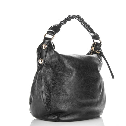 Mulberry Soft Spongy Calfskin Medium Daria Hobo Black 3 of 8