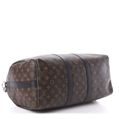 Louis Vuitton Monogram Macassar Keepall Bandouliere 45 3 of 8