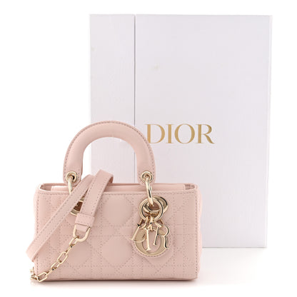 Christian Dior Lambskin Cannage Micro Lady D-Joy Powder Pink 11 of 11