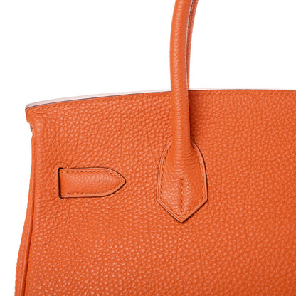 Hermes Togo Birkin 30 Orange 26 of 31