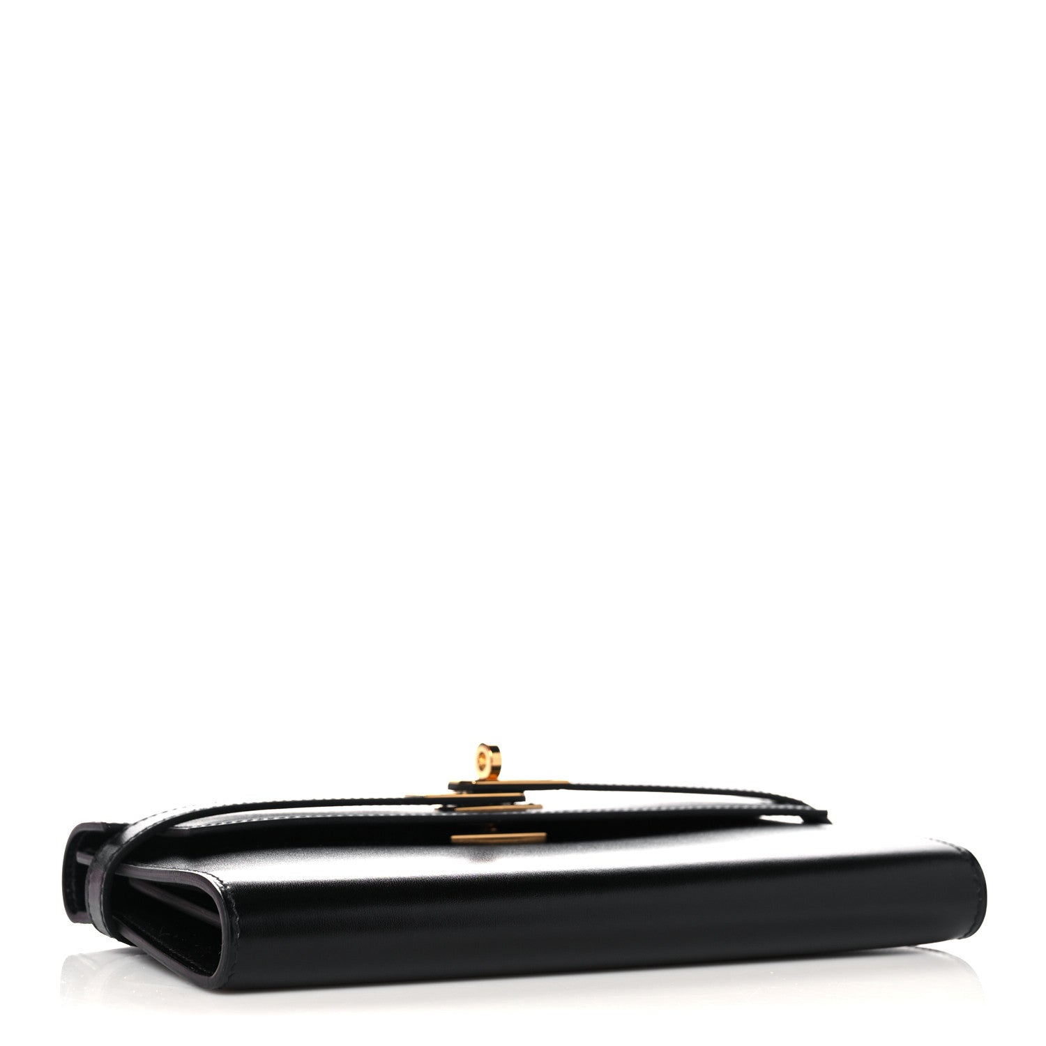 Hermes Box Kelly Longue Wallet Black 4 of 9